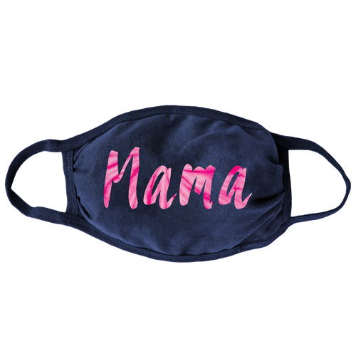 Mama Pink Tie Dye Mask