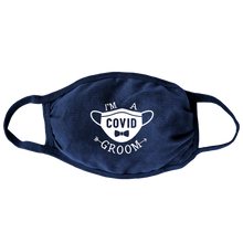 Load image into Gallery viewer, I&#39;m a Covid Groom Mask(Bow Tie)
