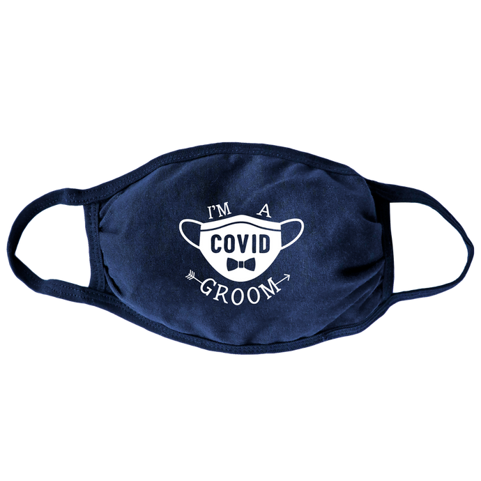I'm a Covid Groom Mask(Bow Tie)