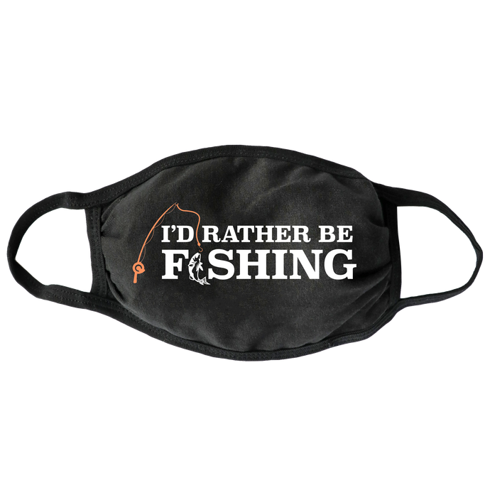 Rather Be Fishing Mask