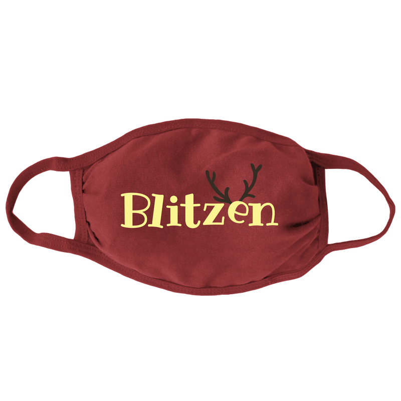 Blitzen Face Mask