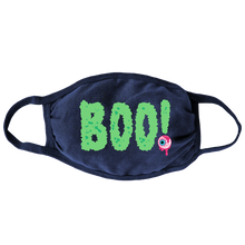 Load image into Gallery viewer, Monster Boo Navy Face Mask