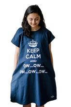 Load image into Gallery viewer, Keep Calm and Ow (Navy)