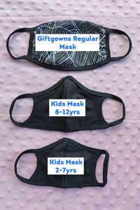 Snowman Kids Face Mask