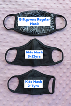 Load image into Gallery viewer, Mini Kids Blue Tie Dye Mask