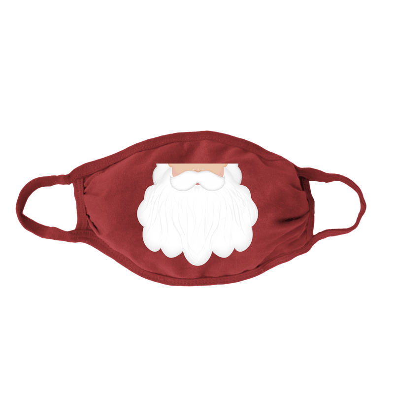 Santa Beard Kids Face Mask