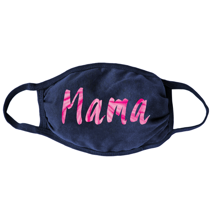 Mama Pink Tie Dye Mask