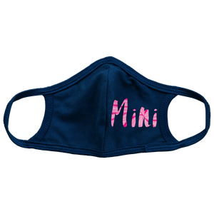 Mini Kids Pink Tie Dye Mask