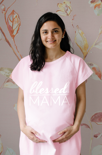 Blessed Mama (Pink) Maternity