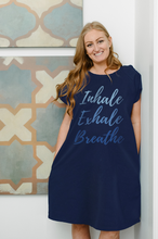 Load image into Gallery viewer, Inhale Exhale (Navy) Maternity