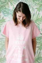 Load image into Gallery viewer, Keep Calm Ow (Pink) Maternity
