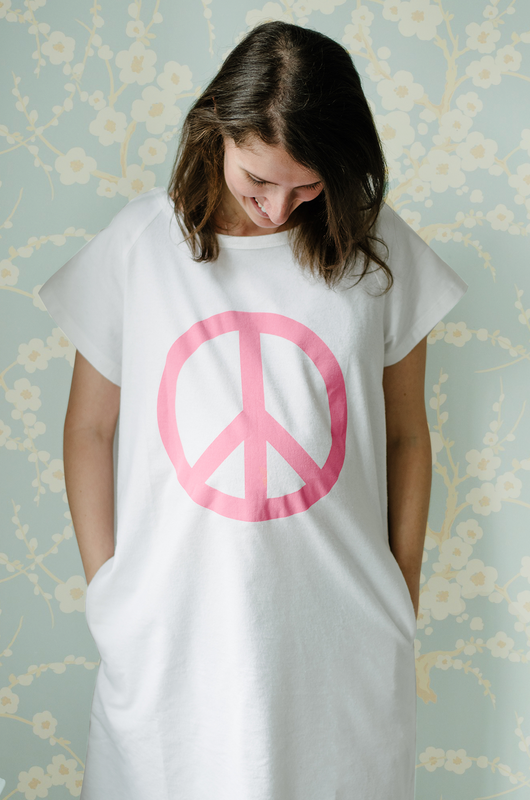 Peace (White) Maternity