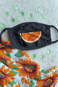 Orange Slice Face Mask