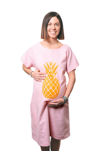 Pineapple (Pink) Maternity
