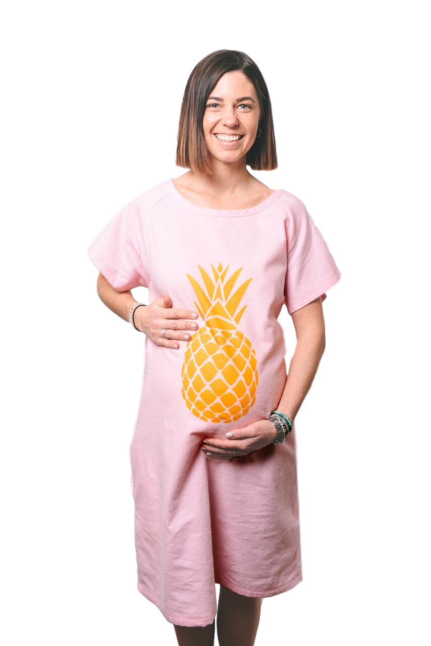 Pineapple (Pink) Maternity