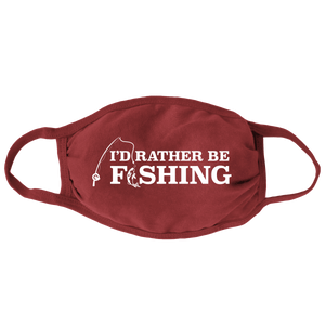 Rather Be Fishing Mask