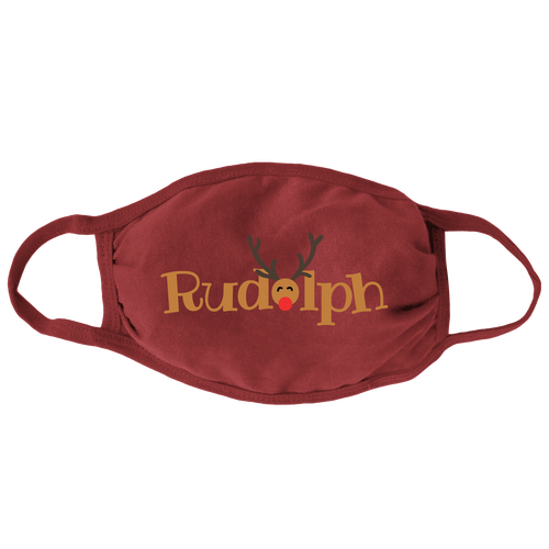 Rudolph Face Mask