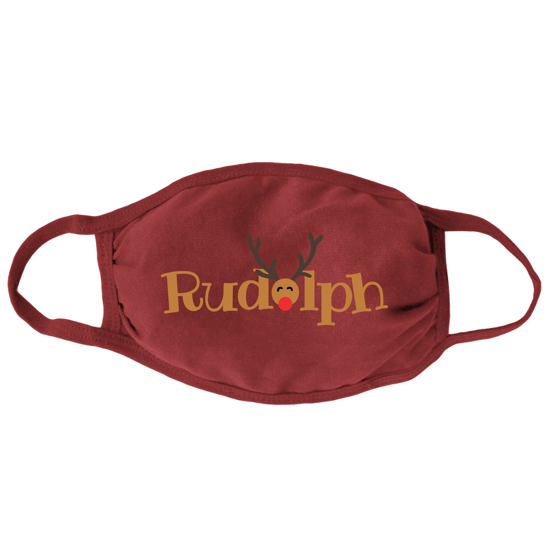 Rudolph Face Mask