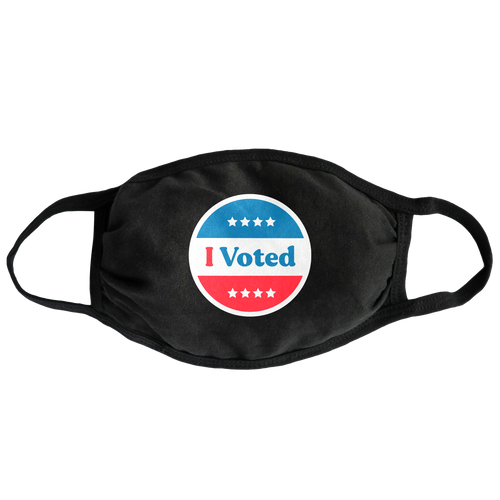 I Voted Face Mask