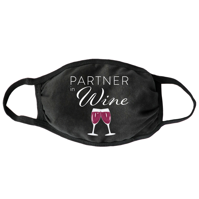 Partners in Wine Face Mask