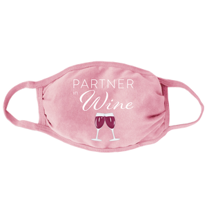 Partners in Wine Face Mask